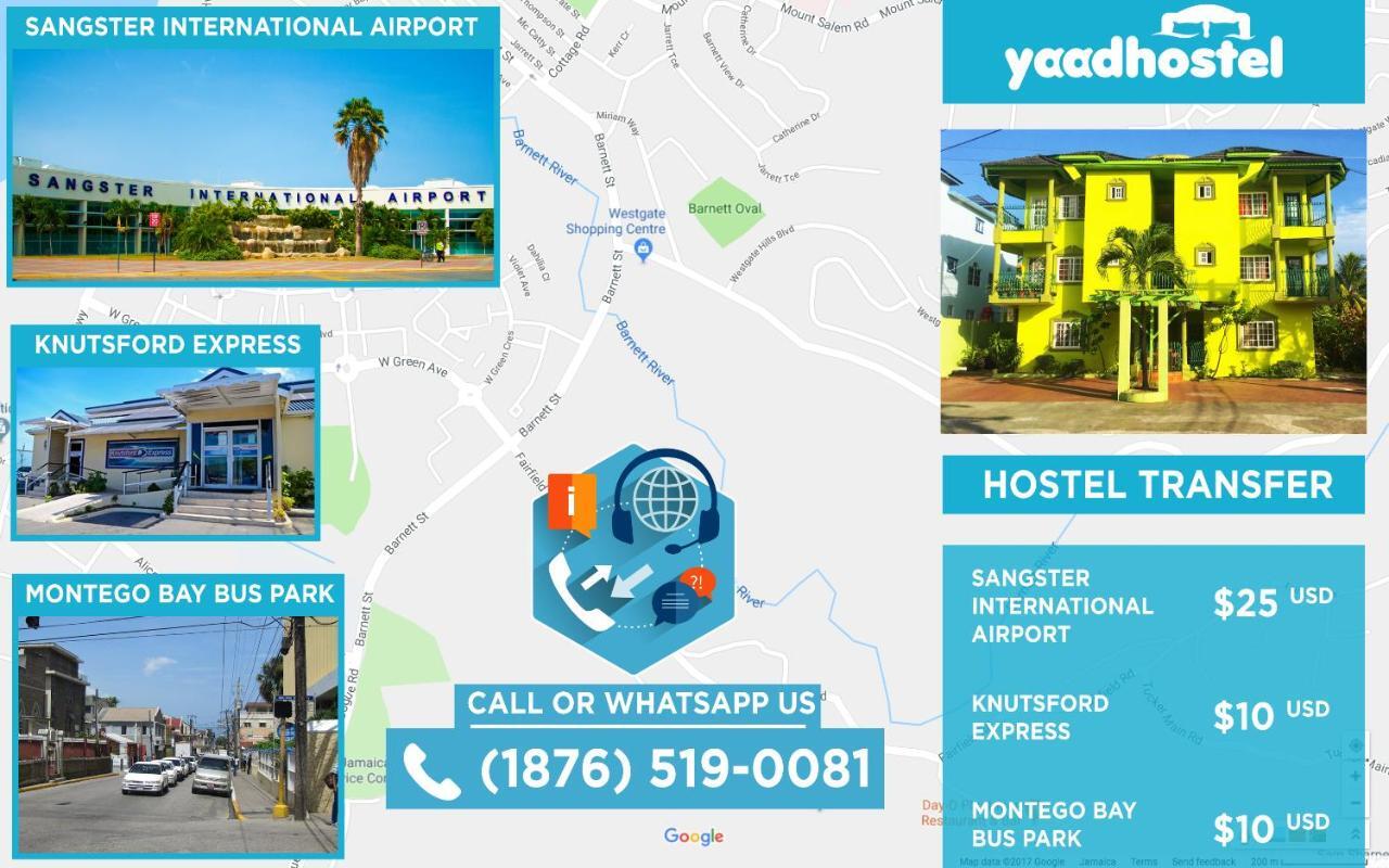 Yaad Hostel Montego Bay Zewnętrze zdjęcie